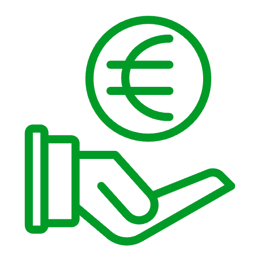 Veilig yerba mate kopen met Bancontact – pictogram euro