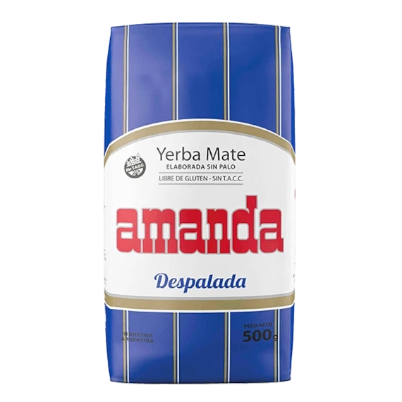 Amanda Despalada Sin Palo 0,5 kg - krachtige Argentijnse yerba mate zonder takjes