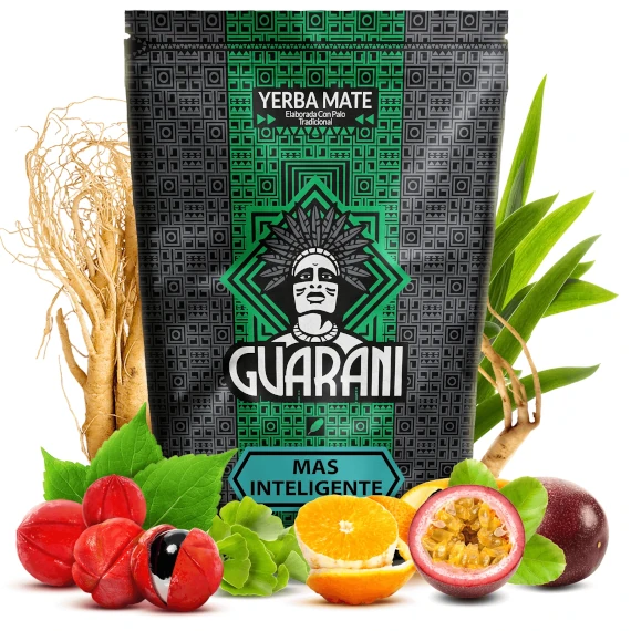 Guarani Mas Inteligente 0,5 kg - Paraguayaanse yerba mate met guarana en ginseng voor focus