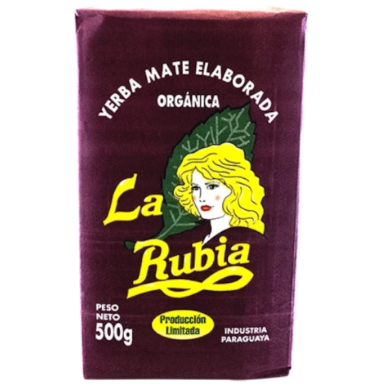 Yerba Mate La Rubia Elaborada Con Palo Tradicional